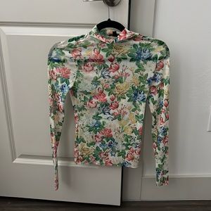 AFRM sheer turtleneck